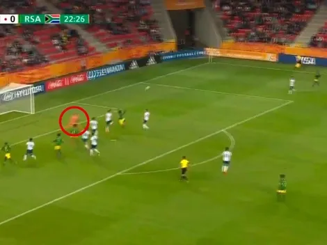 Roffo salió mal y Sudáfrica se lo empató a Argentina en la primera que tuvo