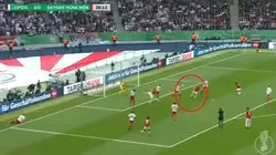 Lewandowski pone en ventaja al Bayern en la final de la Copa de Alemania con un cabezazo impecable