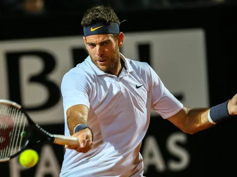 Cuándo juega Juan Martín del Potro por el Roland Garros