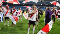 Con una foto del día más feliz, Pity Martínez saludó a River por su cumpleaños