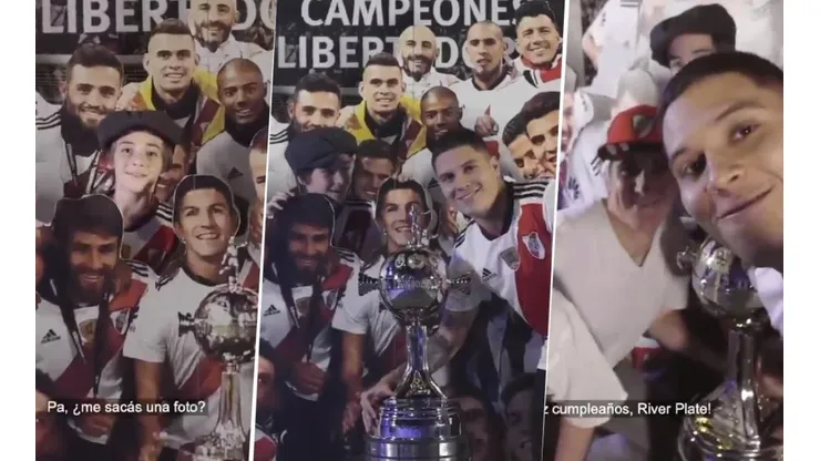 River publicó un video por su cumpleaños, Quintero apareció de la nada y los hinchas explotaron