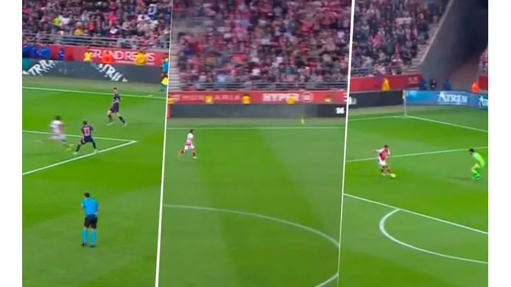 Insólito el gol que le metieron al PSG: pensaron que se había ido el balón y Reims se aprovechó