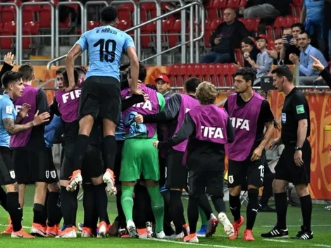 Uruguay debutó en el Mundial Sub 20 con una gran victoria sobre Noruega