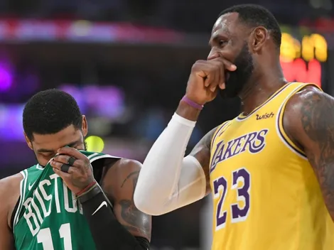 LeBron dio un like que encendió los rumores de la llegada de Kyrie Irivng a los Lakers