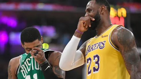 LeBron dio un like que encendió los rumores de la llegada de Kyrie Irivng a los Lakers