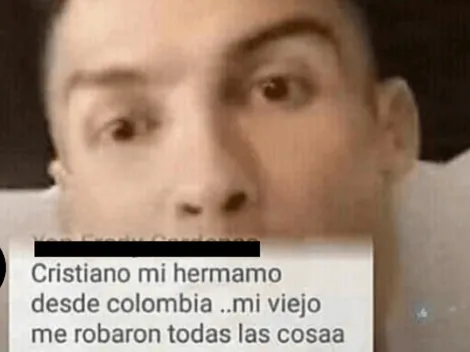 Colombiano le pide plata a Cristiano Ronaldo en un Instagram live