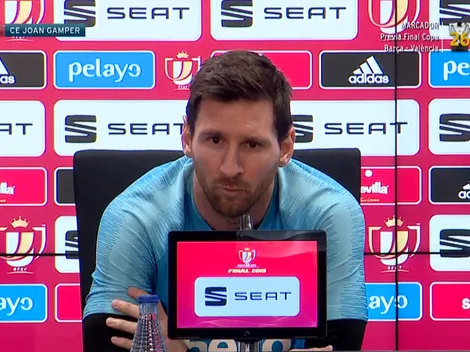 A Messi le preguntaron si se queda en el Barcelona y lo comparó con la Selección Argentina