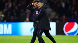 Pochettino festejando la clasificación a la final.