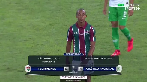 Fluminense 4-1 Atlético Nacional.