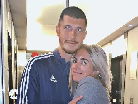 La novia de Guido Rodríguez subió una foto a Instagram y él cayó a sus pies