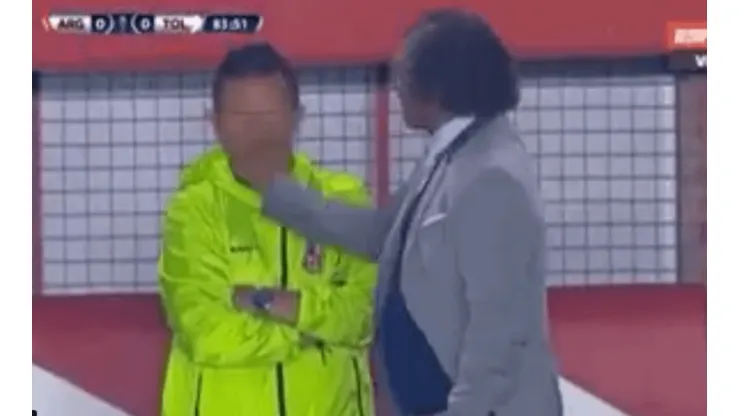 La horrible agresión de Gamero con un colaborador: cachetada con saliva