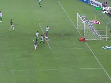 'Hat-trick' de Joao Pedro, ¡y Nacional ya pierde 4-1 con Fluminense en Sudamericana!