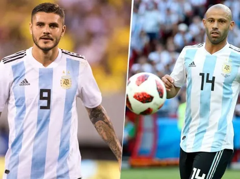 Mascherano tiró la posta sobre Icardi en la Selección Argentina: "Que lo desmienta él"