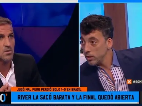 Uno de River, otro de Boca: Palacios y Cascini se re picantearon en vivo