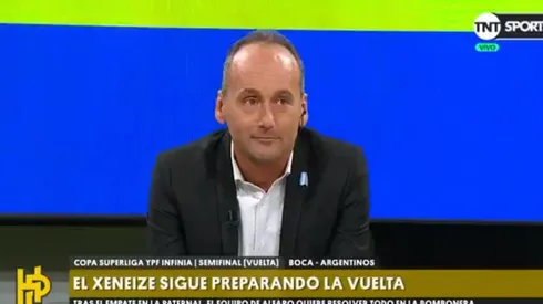 No le importó nada: en TNT Sports tiró que "ante Argentinos va a ser un trámite"