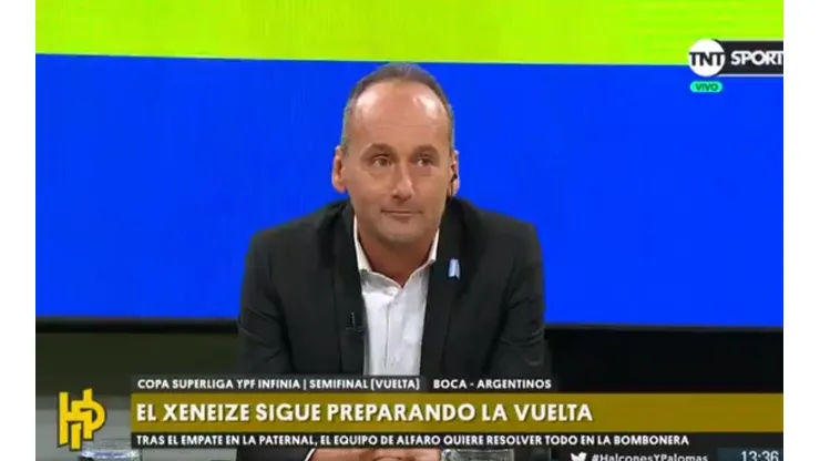 No le importó nada: en TNT Sports tiró que "ante Argentinos va a ser un trámite"