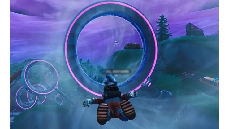 Inflige daño a un enemigo antes que pasen 10s tras usar un túnel torrencial en Fortnite (Desafíos Semanales)