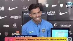 Tevez estaba hablando, dos periodistas lo interrumpieron peleándose en vivo y él los trolleó de lo lindo