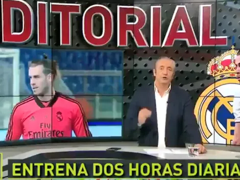 Pedrerol escuchó a Bale y le dedicó una durísima editorial en El Chiringuito