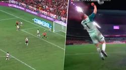 Armani volvió a su mejor versión: las dos atajadas en dos minutos para salvar a River