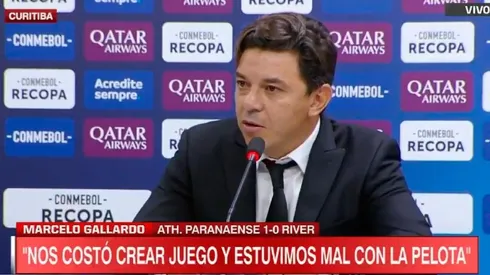 Gallardo habló en conferencia.