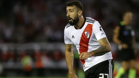 River se mide frente a Atlético Paranaense en el partido de ida de la Recopa Sudamericana.