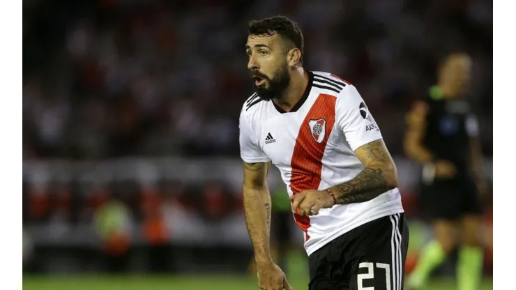River se mide frente a Atlético Paranaense en el partido de ida de la Recopa Sudamericana.