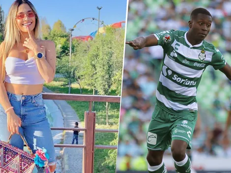 La novia de Marlos Moreno subió una foto besándolo apasionadamente con un hermoso paisaje de fondo