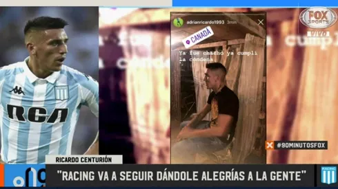 Centurión habló de la historia que le dedicó al Chacho Coudet