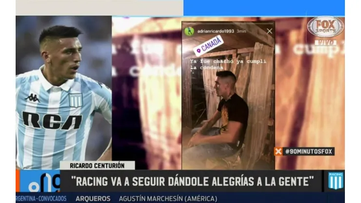 Centurión habló de la historia que le dedicó al Chacho Coudet
