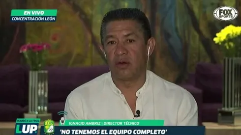 Todavía no empezó la Final, pero Ignacio Ambriz ya pone excusas