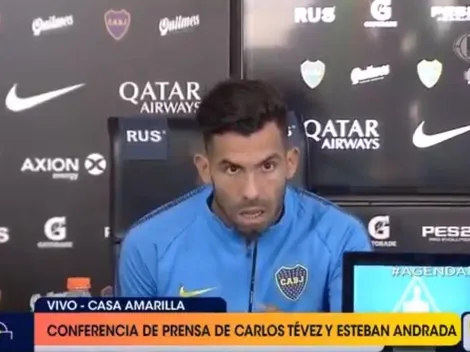Le mencionaron un posible retiro y Tevez dejó las cosas en claro