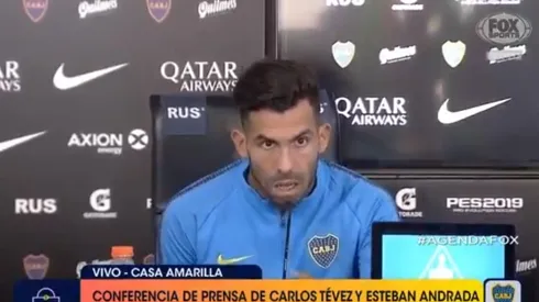 Le mencionaron un posible retiro y Tevez dejó las cosas en claro