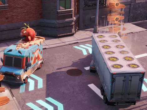 Donde estan las gastronetas en Forntite (Desafío Entrega en el centro)