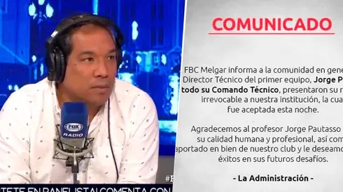 No lo podían creer: en Fox Sports quedaron muy sorprendidos por la renuncia de Jorge Pautasso