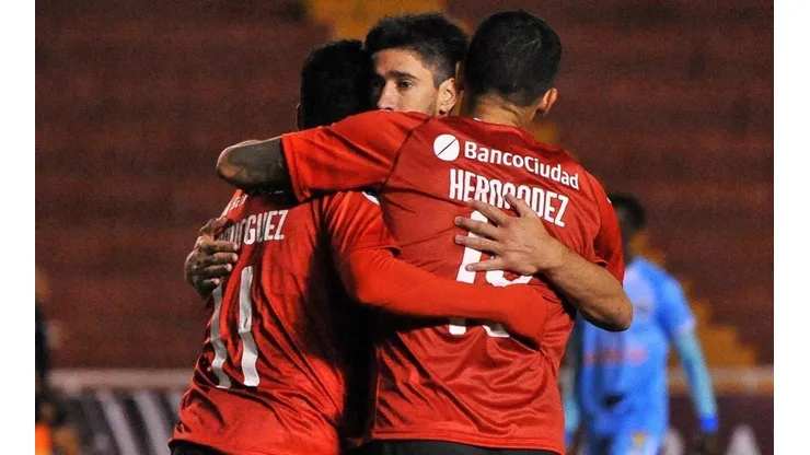 Rionegro Águilas vs Independiente por la Copa Sudamericana.