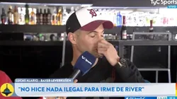 Lucas Alario sorprendió a todos.