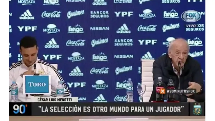 No está la Copa América: Menotti reveló los dos objetivos que tiene la Selección Argentina