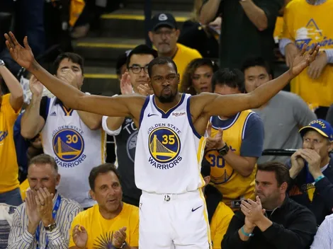 Kevin Durant volvió a molestarse y se peleó en Twitter con un periodista de Fox Sports