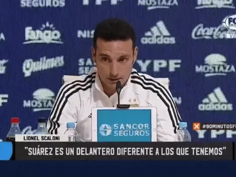 Para que no queden dudas: Lionel Scaloni explicó los motivos por los que llamó a Matías Suárez