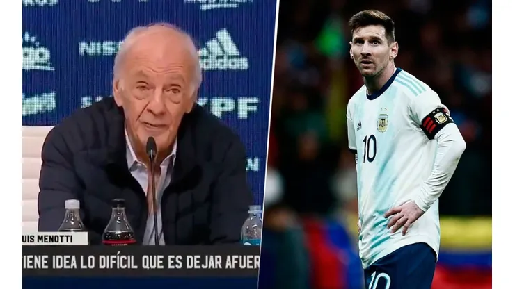 Menotti defendió a Messi de los periodistas: "No hay nadie que sueñe más con ganar un título"