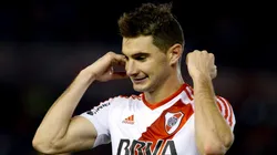 Lucas Alario con la camiseta de River.
