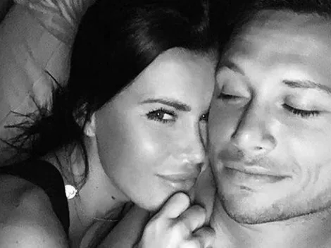 Natalie Weber subió la foto más Boca del día y lo arrobó a Mauro Zárate: "Estás en todos lados"