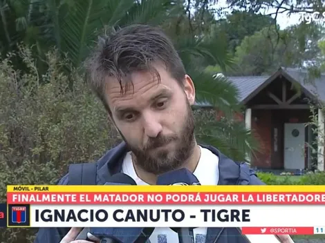 A Canuto le dijeron que si Tigre gana la Copa de la Superliga, podrá jugar la Libertadores
