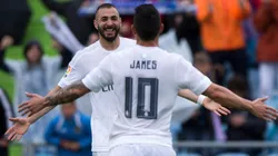 James le sigue haciendo guiños a Benzema en Instagram