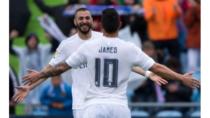 James le sigue haciendo guiños a Benzema en Instagram