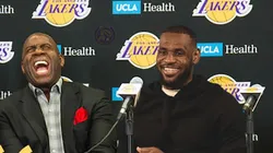 La predicción de Magic Johnson sobre LeBron James y los Lakers que aterró a toda la NBA