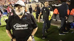 Diego Maradona, entrenador de Dorados.
