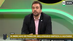 Distasio adelantó que River va a ir en busca de un arquero y hasta se animó a tirar un nombre