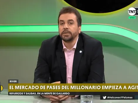 Distasio adelantó que River va a ir en busca de un arquero y hasta se animó a tirar un nombre